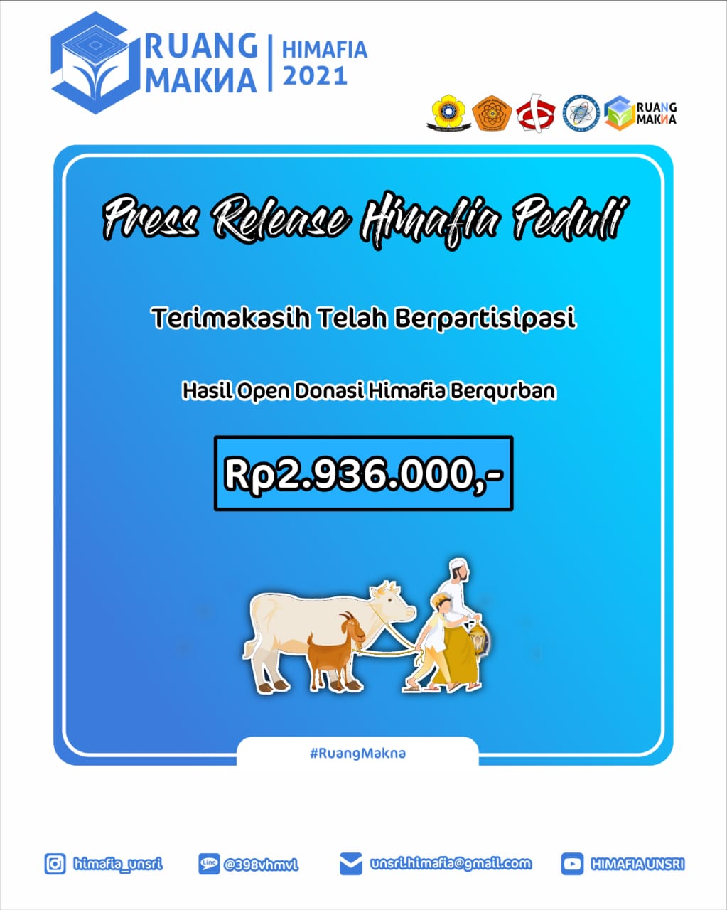 [PRESS RELEASE HIMAFIA BERQURBAN]
